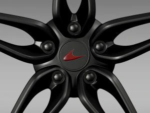 mclaren 570s coupe rim 2015 3D Model