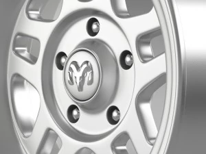 mopar 2 dodge challenger rim 3D Model