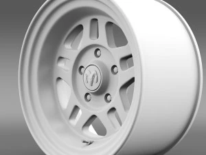 mopar 2 dodge challenger rim 3D Model
