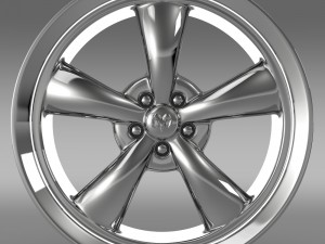 mopar dodge challenger rim Model 3D