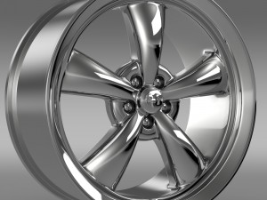mopar dodge challenger rim Model 3D