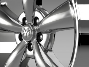 mopar dodge challenger rim Model 3D