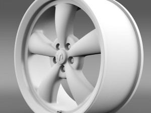 mopar dodge challenger rim Model 3D