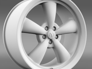 mopar dodge challenger rim Model 3D