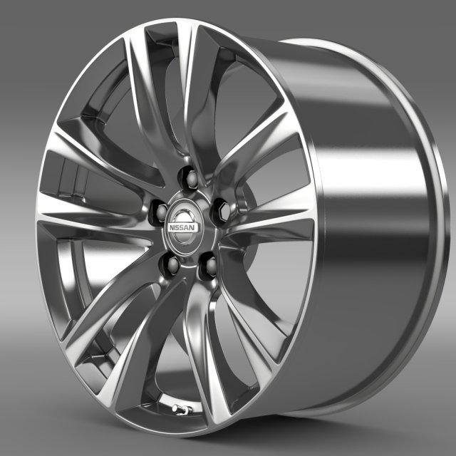 nissan fuga hybrid rim 2015 Modello 3D .c4d .max .obj .3ds .fbx .stl .blend 