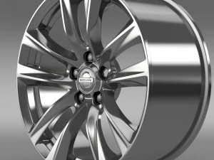 Cerchio ibrido Nissan Fuga 2015 Modello 3D