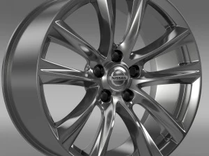 nissan fuga hybrid rim 2015 3D Model