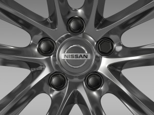 nissan fuga hybrid rim 2015 Modello 3D