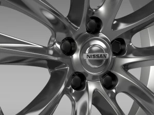 nissan fuga hybrid rim 2015 3D Model