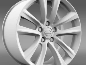 nissan fuga hybrid rim 2015 3D Model