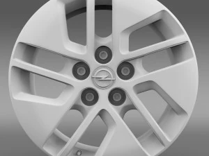 opel vivaro rim 2015 3D Model