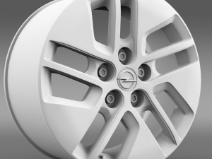 opel vivaro rim 2015 3D मॉडल