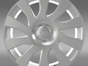 opel vivaro van rim 2015 Modelo 3D
