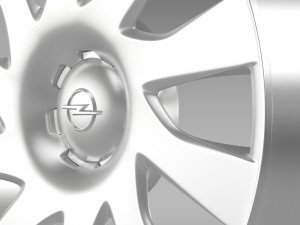 opel vivaro van rim 2015 Modelo 3D