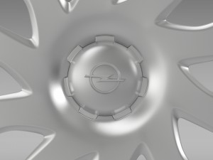 opel vivaro van rim 2015 Modelo 3D