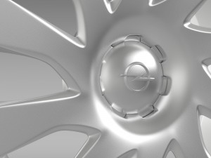 opel vivaro van rim 2015 Modelo 3D