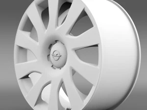 opel vivaro van rim 2015 3D Model