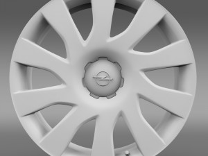 opel vivaro van rim 2015 Modelo 3D