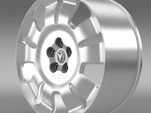 ram promaster city cargo rim 2015 3D Model