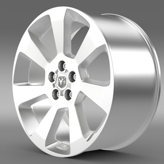 ram promaster city rim 2015 3D Model .c4d .max .obj .3ds .fbx .stl .blend 