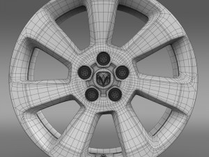 ram promaster city rim 2015 3D Model