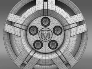 ram promaster rim 3D Model