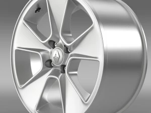 aro renault logan Modelo 3D