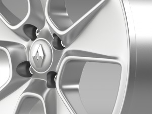 renault logan rim Modèle 3D
