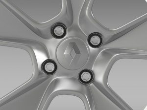 renault logan rim Modèle 3D