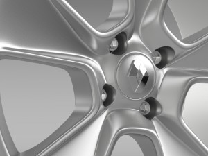 renault logan rim Modèle 3D