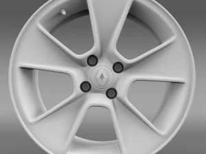 renault logan rim 3D Model