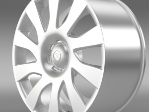 vauxhall vivaro van rim 2015 3D Модель