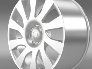 vauxhall vivaro van rim 2015 3D Model