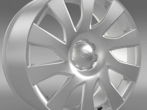 vauxhall vivaro van rim 2015 3D Model