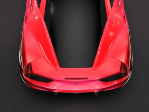 ferrari gtb 488 2016 3D Model