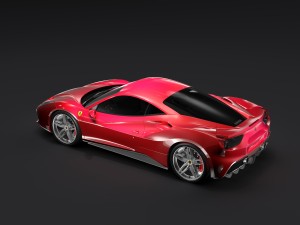 ferrari gtb 488 2016 3D Модель