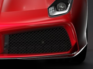 ferrari gtb 488 2016 3D Модель
