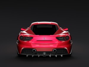 ferrari gtb 488 2016 3D Модель
