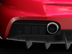 ferrari gtb 488 2016 3D Модель