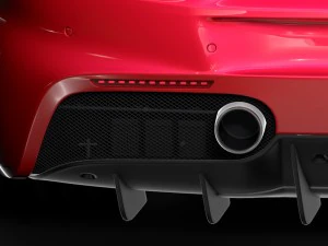 ferrari gtb 488 2016 3D Model