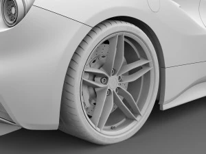 ferrari gtb 488 2016 3D Model