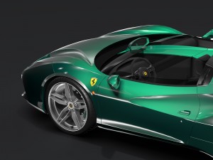 ferrari 488 speedster 2016 3D मॉडल