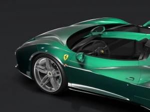 ferrari 488 speedster 2016 3D Model