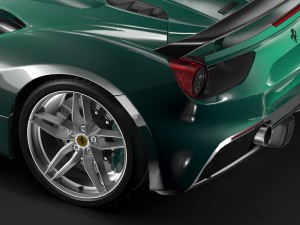 ferrari 488 speedster 2016 3D मॉडल