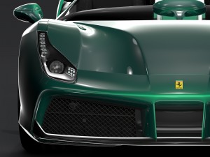 ferrari 488 speedster 2016 3D मॉडल