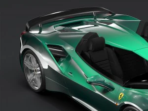 ferrari 488 speedster 2016 3D Model