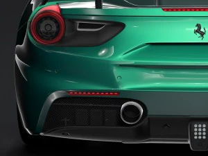 ferrari 488 speedster 2016 3D Model