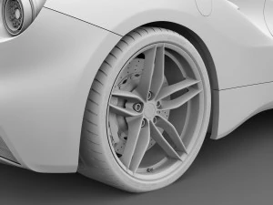ferrari 488 speedster 2016 3D Model