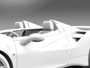 ferrari 488 speedster 2016 3D Model