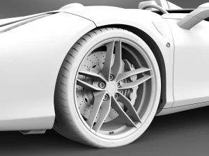 ferrari 488 speedster 2016 3D Model